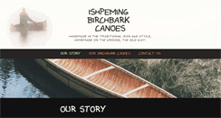Desktop Screenshot of birchbark-canoes.com